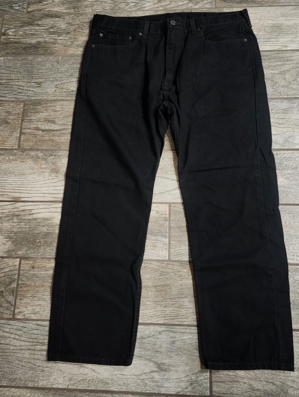Levi's 505 black jeans Size 38x2